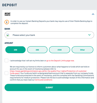 Deposit2 - BetUK