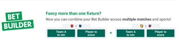 Paddy Power Multi Bet Builder Screenshot